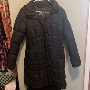 Long Northface down jacket